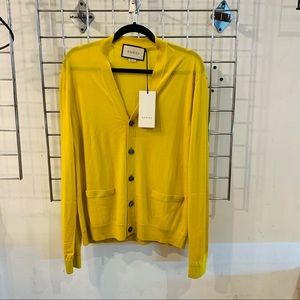 Gucci Extra Fine Wool Cardigan